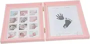Newborn Picture Frame Handprint and Footprint Kit Personalized Baby for Birthdays Mother's Day