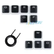 NEW 10 Pcs Black&White Pudding Keycaps for Corsair K100/K70PRO Keyboards