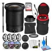 Nikon NIKKOR Z 20mm f/1.8 S Prime Lens (20093) Intl Model Bundle + 64GB SD Card