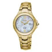 Ladies Seiko Coutura in Gold