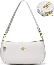 [BAIKELI] Small Tote Shoulder Bags Purses for Women Retro Classic Crossbody Bags Cute Clutch Purse and Handbag