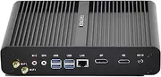 KINGDEL NC860 Mini Desktop Computer, Fanless Business PC with Core i7 11th Gen. CPU, 32GB DDR4 RAM, 1TB NVMe SSD, 4K: 4096x2304, HD, DP, Gigabit Ethernet