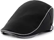 [LAIFEKE] Mens Fashion Newsboy Flat Cap Women Leisure Ivy Gatsby Driving Cabbie Hat