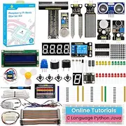 KEYESTUDIO RPI Basic Starter Kit, for Raspberry Pi 4 3 3B/2B/B+, with Tutorials C Language Python Java Code, Learn Electronics and Programming for Raspberry Pi Beginners