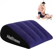 NaEnsen Sex Toys Wedge Pillow Position Cushion Triangle Inflatable Ramp Furniture Couples Toy Positioning for Deeper Position Support Pillow