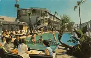BILOXI, MISSISSIPPI "CABANA BEACH MOTEL" Fridge Magnet