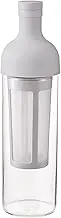HARIO FIC-70-PGR Filter-In Coffee Bottle, 22.9 fl oz (650 ml), Pale Gray, Cold Brew Coffee, Made in Japan, Present, Gift, Gift