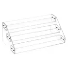Acrylic Spice Rack 3 Tier Spice Drawer Organizer Shelf Seasoning Jar Racks