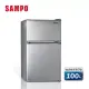 【SAMPO 聲寶】100公升1級雙門冰箱(SR-B10G)