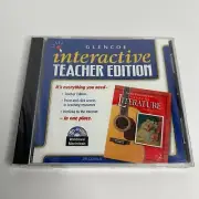 Glencoe Literature Interactive Lesson Planner w/Teacher Resource CD-ROM PC Mac