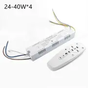 2.4G Intelligent LED Driver Remote Control Power Supply Dimming 24-40W*4