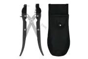 Ear Tag Applicator Plier + Case - Alloy Livestock Animal Cattle Punch Tagger