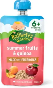 Rafferty'S Garden Summer Fruits and Quinoa for Babies 120 G (Case of 6)