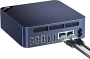 Beelink EQ14 Mini PC, Intel 12th Processor N150 (4C/4T, up to 3.6Ghz), 16GB DDR4 1TB SSD Mini Computer, Dual 1000M LAN/25W TDP/WiFi 6/BT5.2/4K Dual Display