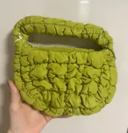 COS Quilted Micro Bag Green 1171064026 / 100% Authentic