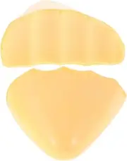 Healeved 1 Pair Adjustable Toe Plug Pads for Pointed Heel Shoe Fillers Toe Filler High Heel Insoles Shoe Adjuster Half Insoles for Women Boot Too Big Insert Pu Foam Yellow
