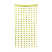 Gold Look Star Foil Curtain