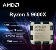 AMD Ryzen 5 9600X Processor R5 9600X 5.4GHz 6-Core 12-Thread 38MB Game Cache 4NM