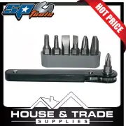 SP Tools Ratchet Driver Bit Set 8 Piece SP39608