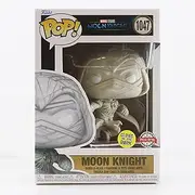 Funko PoP! Moon Knight (TV) - Jumping Knight Glow Vinyl Figure, 3.75-Inch Height