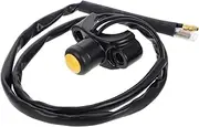 ASAKKURA Motorcycle Handlebar Switch for Headlight Turn Signal and Horn Integrated Control Waterproof and Easy to Fit