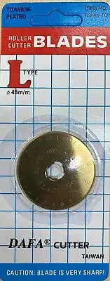 DAFA Titanium Plated Rotary Cutter Blade 45mm