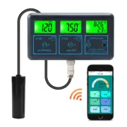 Wifi PH Meter Temp Tds(Ppm) EC ORP Water Tester Tuya APP Smart Monitor Digital A