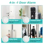 4 in1 Freezer Door Alarm for Security Alarm108 dB Loud Alarm Door Opening