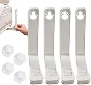 Yabauuop Quilt Cover Fastener | 4X Quilt Pin Fasteners for Cushions,Heavy Duty Removable Safe Locking Bed Corner Fastener Bed Sheet Fixing Clip