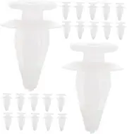 Gatuida 100pcs Automotive Plastic Fasteners Door Panel Clips Trim Retainers for Easy Installation Bumper Retainer Clips Durable Replacement Parts for Wheel Arches Trim