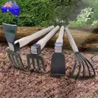 5-Claw Rake Garden Hand Rake Tool Garden Rake Cultivator Mini Hoe and Cultivator