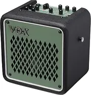 VOX MINI GO 3 3W Portable and Compact Guitar Amp with Vocoder for Voice Modulation Effects, Powered by Mobile Battery (Olive Green)