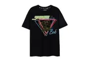 SpongeBob SquarePants Womens/Ladies 80s Neon Short-Sleeved T-Shirt (Black) - UTNS7810