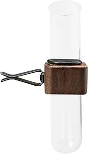 Car Propagation Vase Vent Clip, Car Vent Decorative Plant Holder with Glass Tube, Uni-Versal Automotive Interior Decoration Clip Holder, Elegant Floral Touch, Easy to Mount for All Vehicles