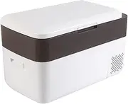 Portable Mini Refrigerator Mini Car Refrigerator Freezer Compressor Caravan Accessories Grey ABS Low Cooling R134a 32g