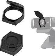 JCWINY Webcam Cover, 2 Pack Desktop Computer External Webcam Lens Covers Shutter Cap Hood, Streaming Web Camera Privacy Cover Clip Compatible with Logitech HD Pro Web Cam C270/C615/C920/C930e/C922X
