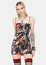 Take A Gamble Bodycon Dress