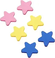 Set of 6 Wooden Cupboard Handles for Kids Room, Cute Pattern Furniture Handles, Drawer Handles with Screws, Door Handles for Nursery