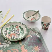 Into The Jungle 5 Piece Dinnerware Set [KIDLINTDS24]