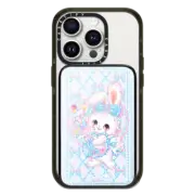 PowerThru Power Bank Slim Power Bank MagSafe Compatible Fancy Bunny
