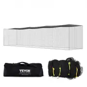 VEVOR Baseball Batting Netting, Professional Softball Baseball Batting Hitting Training Net, Practice Portable Pitching Cage Net with Door & Carry Bag