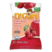 D'Gari Gelatin Dessert Cherry 4.2oz