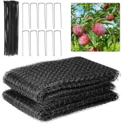 Garden Netting,Anti Bird Net,0.6" mesh for Fruit Trees,Deer,Protective nets