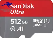 Micro SD Memory Card Ultra Microsdxc UHS-I Memory Card, 512 GB Capacity