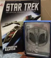Star Trek Eaglemoss Magazine 41 Klingon Raptor NEW