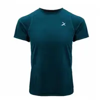 在飛比找森森購物網優惠-EGXtech男單向導濕運動短袖上衣EXT(墨綠色)