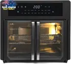 Digital 25L Air Fryer Convection Oven French Door 360° Rotating 90Min Timer