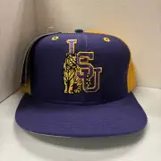 LSU Tigers, Vintage New Era Fitted Size 7 3/8 Hat, 100% Wool, 5/16/24, K