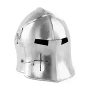 Knight Templar Armor Helmet Medieval Barbuta Crusader Templar Helmet Halloween