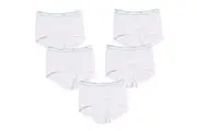 5Pk Bonds Men Extra Support Brief Boxer Short White Undies Underwear